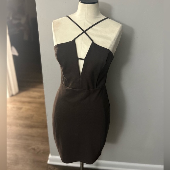 💚Nordstrom ASTR the label Olive Green M Dress💚 - Picture 1 of 9